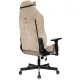 Кресло игровое Knight N1 Fabric бежевый Light-21 с подголов. крестов. металл. Фото товара с разных ракурсов.